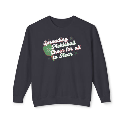 Spreading Pickleball Cheer for All to Hear Sweatshirt