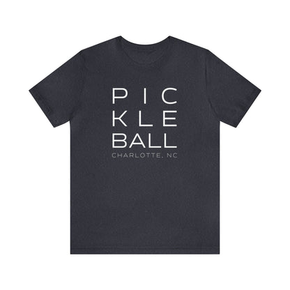 Charlotte Block Print Pickleball Tee