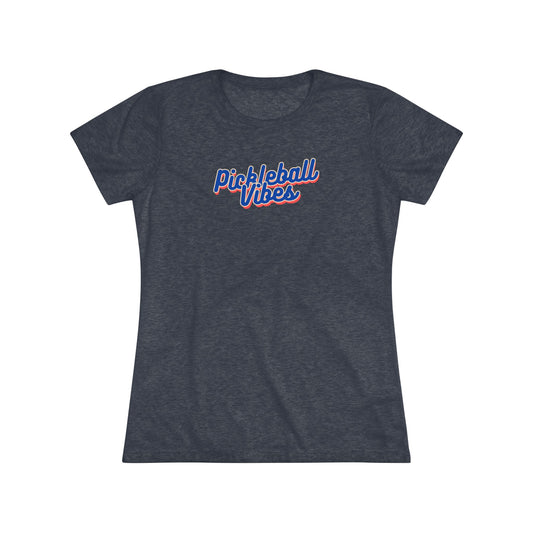 Pickleball Vibes - Women's Triblend Tee