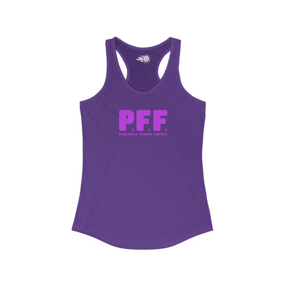 P.F.F. Pickleball Friends Forever Women's Racerback Tank