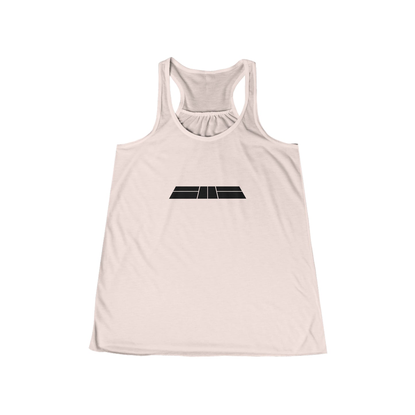 Pickleball Court Women's Flowy Racerback Tank