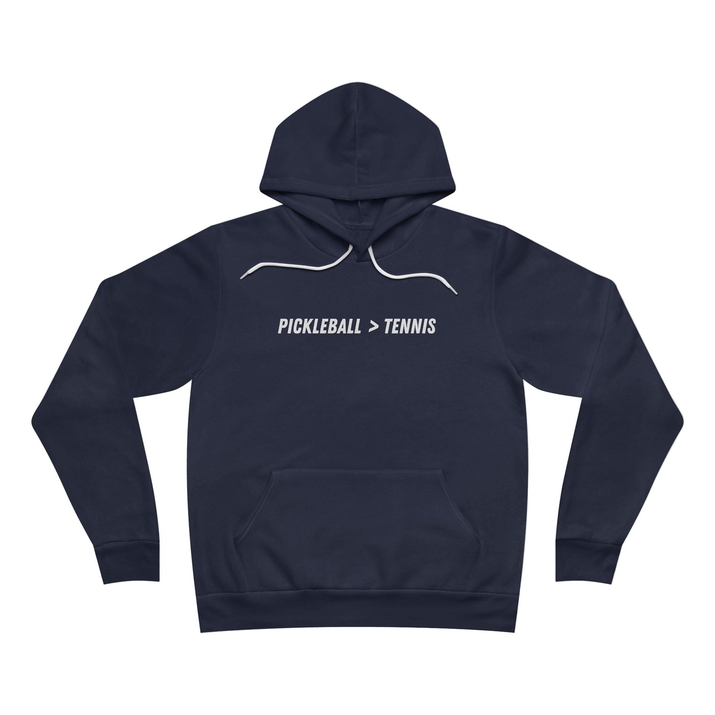 Pickleball is Greater Than Tennis - Fleece Pullover Hoodie