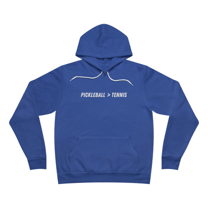 Pickleball is Greater Than Tennis - Fleece Pullover Hoodie