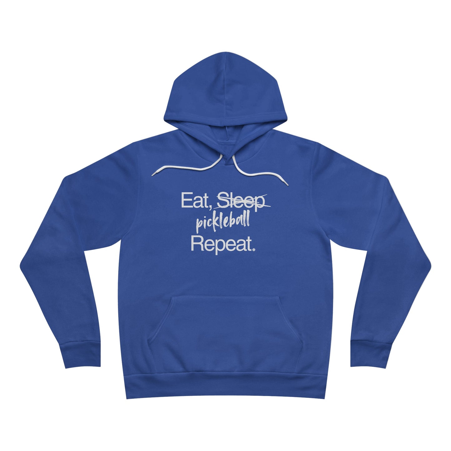 Eat Sleep Pickleball Repeat - Fleece Pullover Hoodie