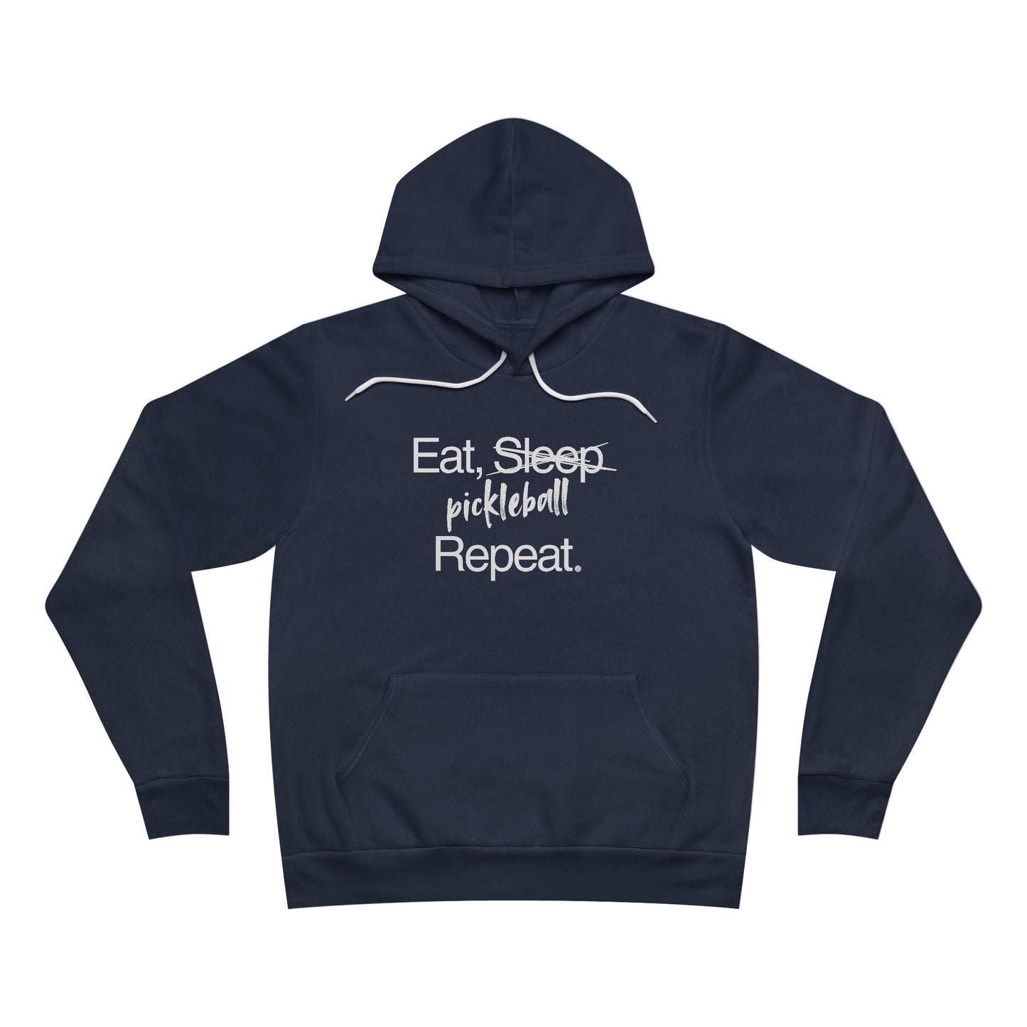 Eat Sleep Pickleball Repeat - Fleece Pullover Hoodie