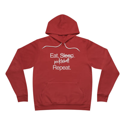 Eat Sleep Pickleball Repeat - Fleece Pullover Hoodie