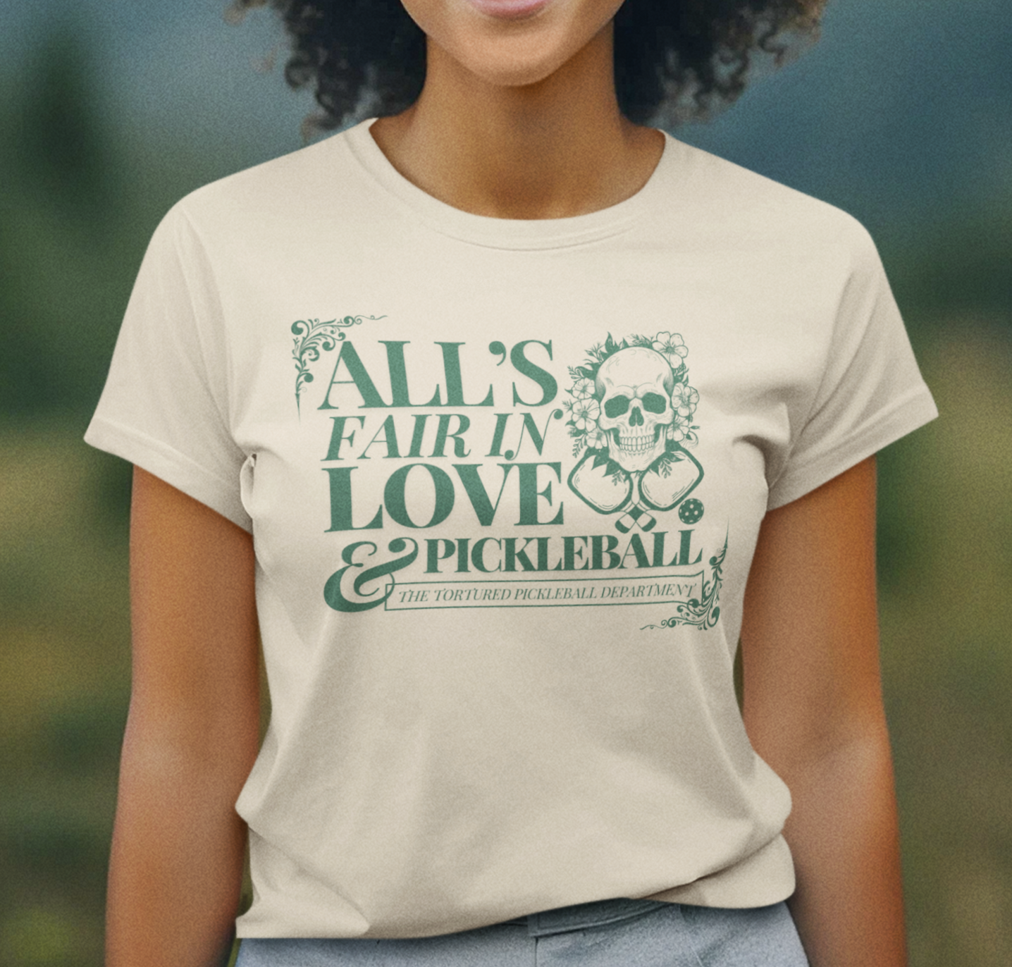 All's Fair in Love and Pickleball - Vintage Tee