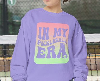 In My Pickleball Era Sweatshirt - RAINBOW Edition