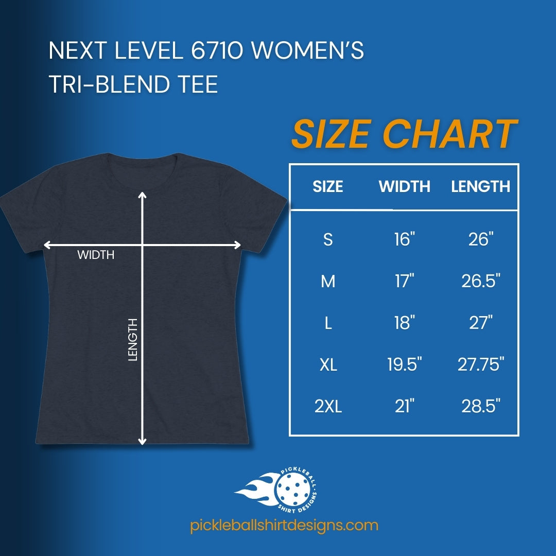 Coffee Now, Pickleball Later - Women's Triblend Tee