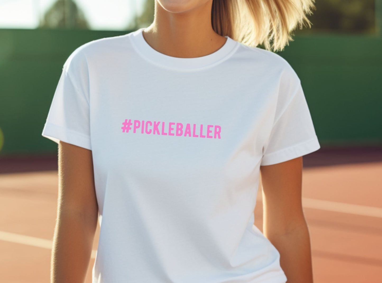 #Pickleball Women's Softstyle Tee