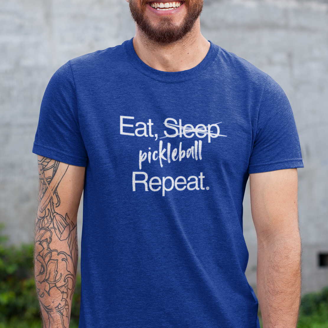 Eat Sleep Pickleball Repeat T-Shirt